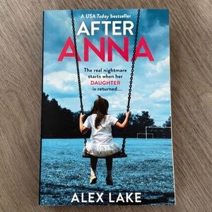 After Anna by Alex Lake Psychological Thriller Paperback